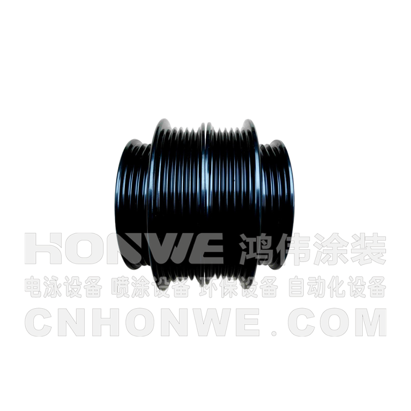电泳黑色亮光皮带轮